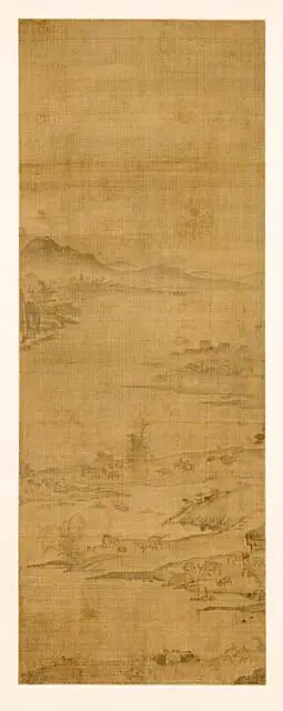 Water Buffaloes in a Mountain Valley, by Unknown