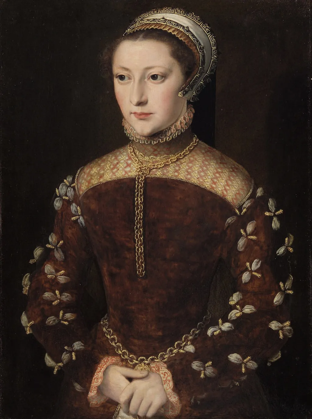 Weibliches Bildnis, by Unknown, unspecified, 1545