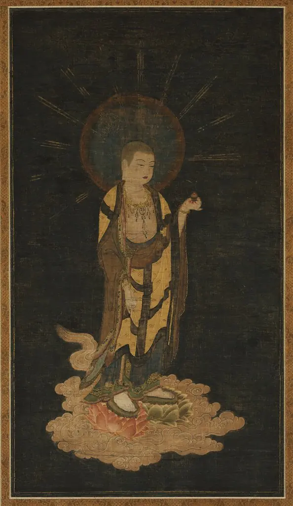 Welcoming Descent of Jizō, by Unknown