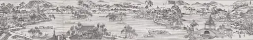 Westlake Panorama, by Unknown, 1704