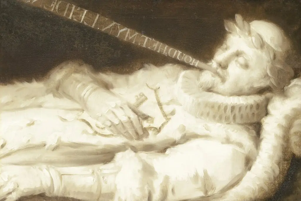 Willem I (1533-84), genaamd de Zwijger, prins van Oranje, op zijn ziekbed, by Unknown