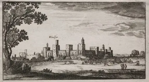 Windsor Castle from the Southeast, by Unknown