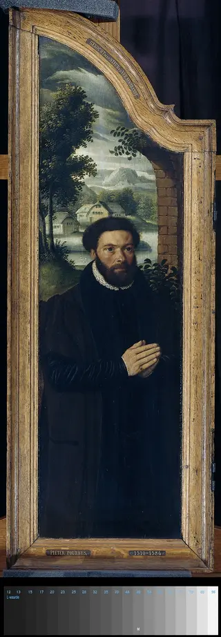 Wing of a Triptych with the Portrait of Julien de Brouckere, by Unknown, 1592