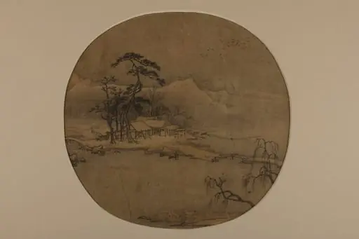 南宋 佚名 冬景圖 團扇|Winter Landscape, by Unknown