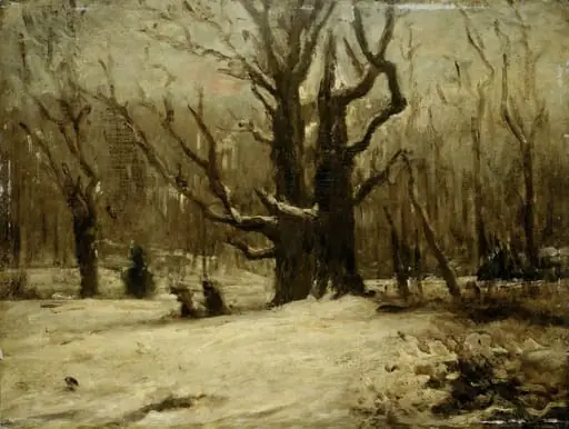 Winter Landscape, by Unknown