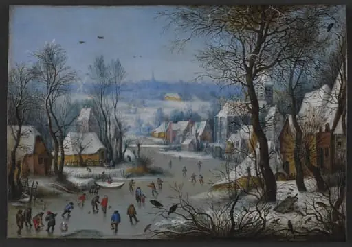 Winter Scenery, by Unknown
