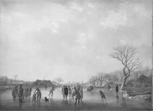 Winter Scenery, by Unknown