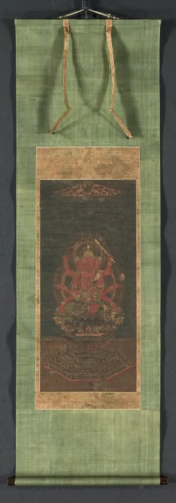 Wisdom King of Passion (Aizen Myōō), by Unknown, 1549