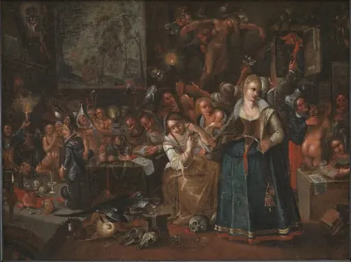 Witches' Sabbath, by Unknown