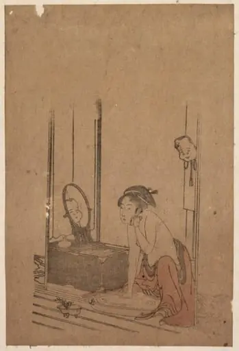 Woman Bathing, by Unknown