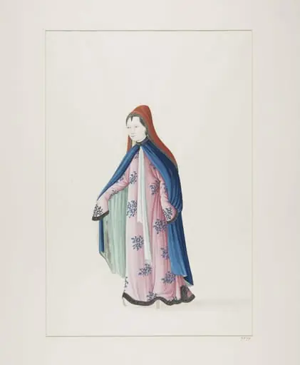 Woman Dressed in Winter Clothing, by Unknown