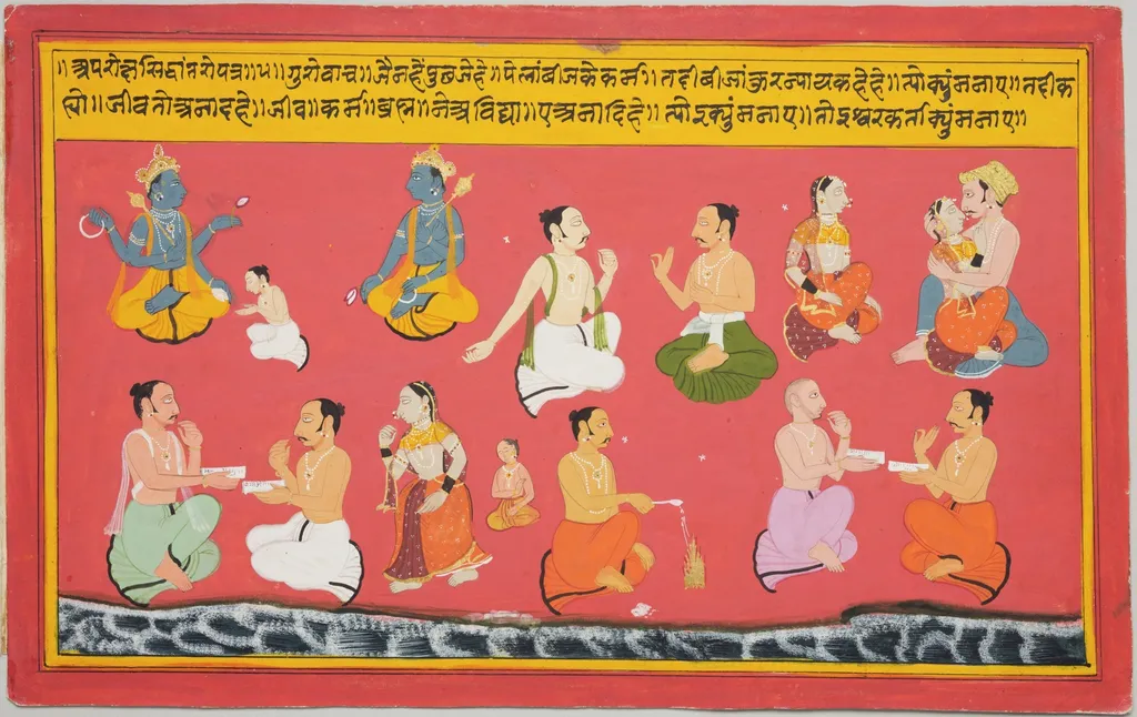 Worship of Hindu Deities (1 of 18), by Unknown, unspecified
