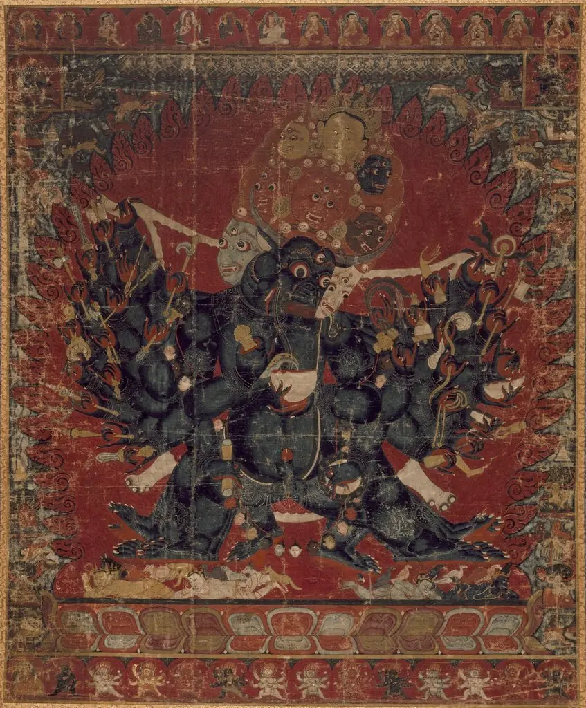 Yamantaka Vajrabhairava, by Unknown