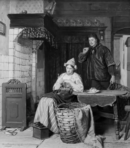 Young Couple, by Unknown
