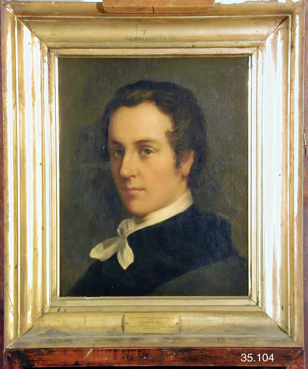 Young Man, by Unknown, unspecified, 1845