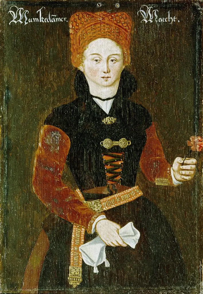Young woman from Monnikendam, by Unknown