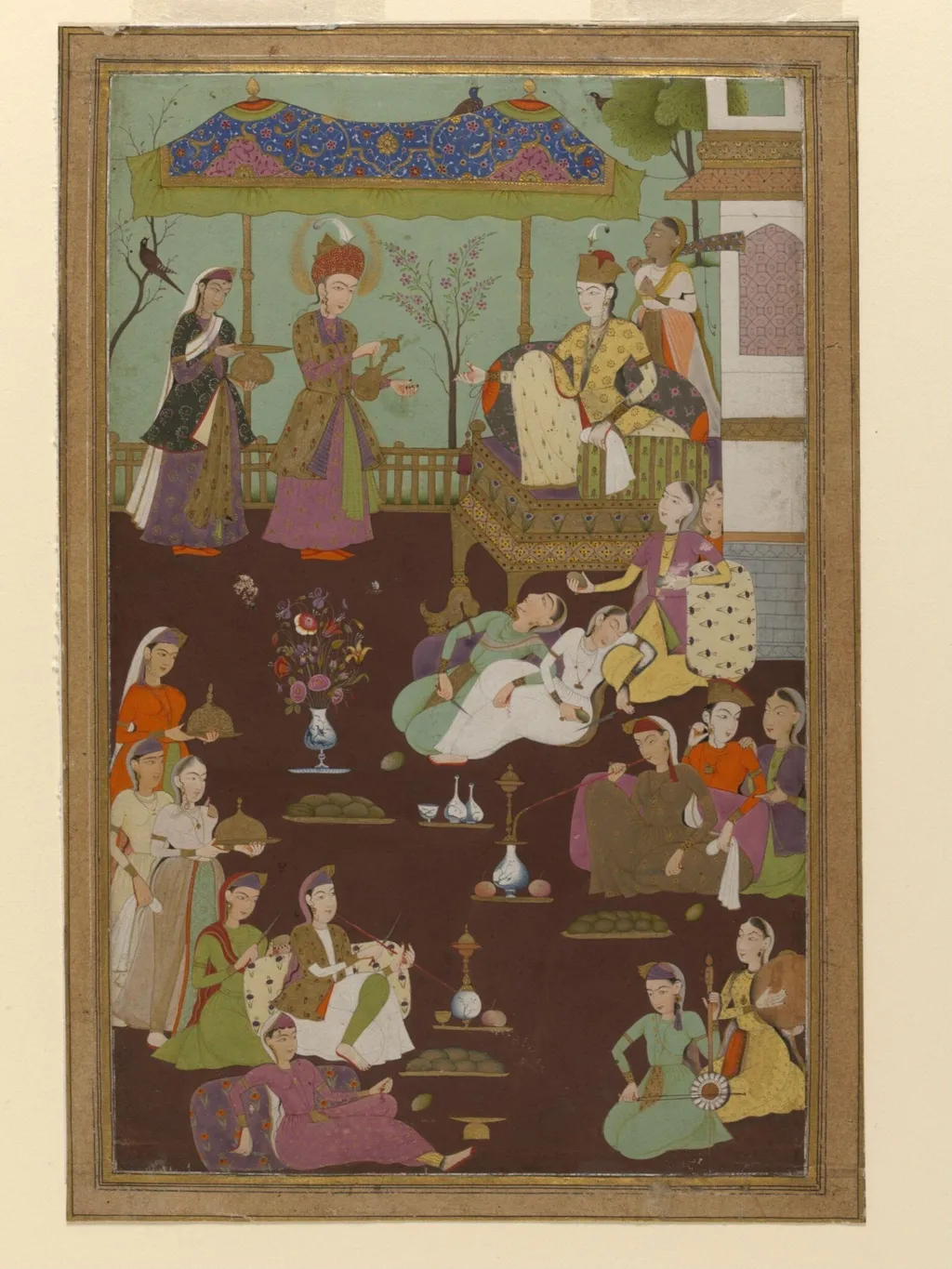 Yusuf and Zulaikha, by Unknown, paint, 1750