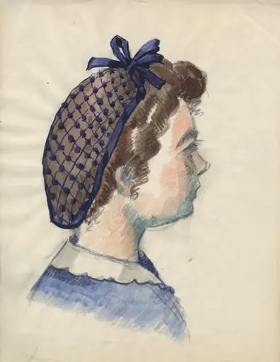 Zeichnung, by Unknown, 1950