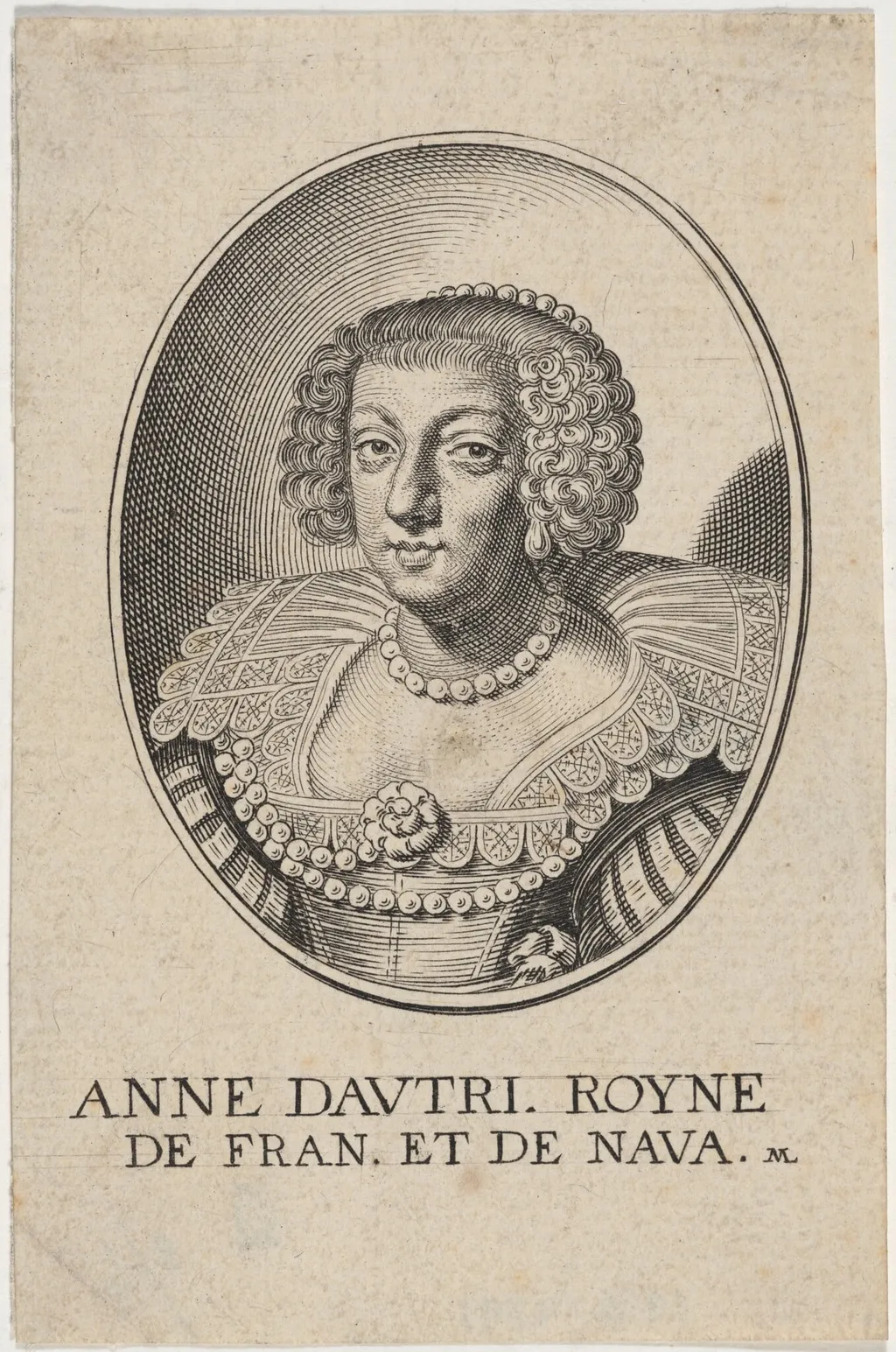Anne Dautri, by Unknown 19th Century, ink, 1850