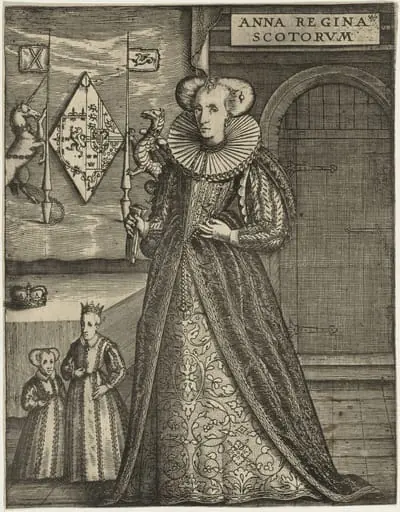 Anne of Denmark, by Unknown 19th Century