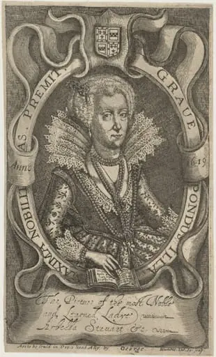 Arabella Stuart, by Unknown 19th Century