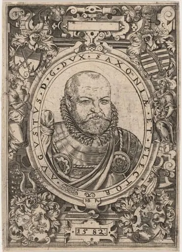 Augustus, Duke of Saxony, by Unknown 19th Century