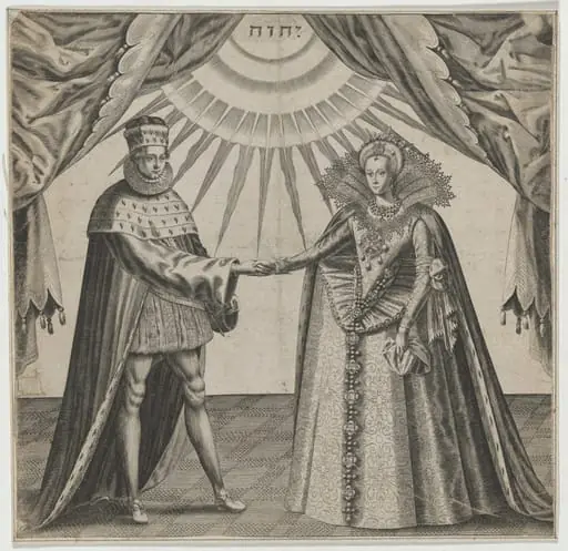 Betrothal of Princess Elizabeth and Frederic V, Elector Palatine, by Unknown 19th Century