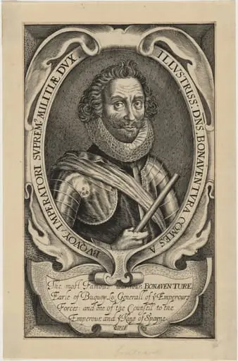 Bonaventura, Comte de Buquoy, by Unknown 19th Century