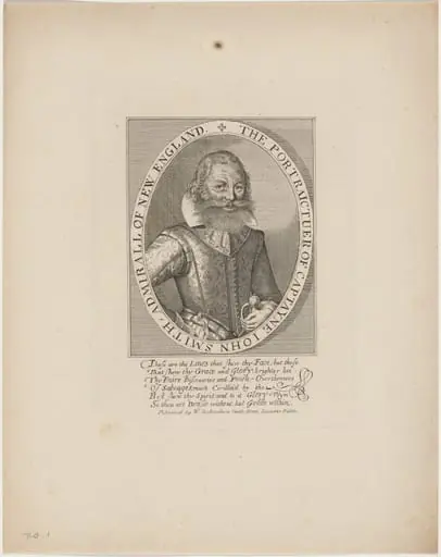Captain John Smith, by Unknown 19th Century