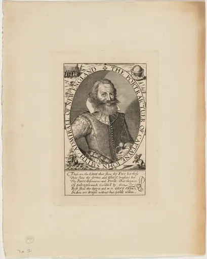 Captain John Smith, by Unknown 19th Century