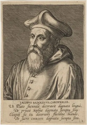Cardinal Jacopo Sadoleto, by Unknown 19th Century