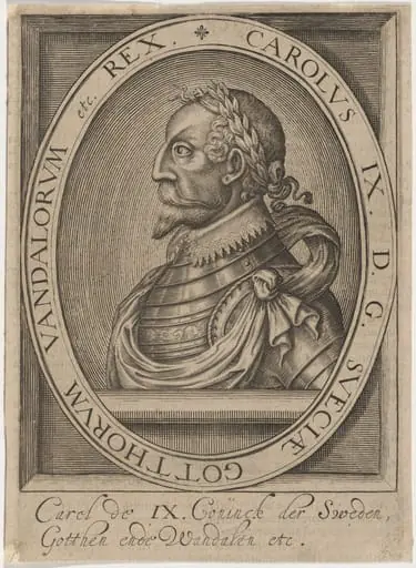 Charles IX, King of Sweden, by Unknown 19th Century