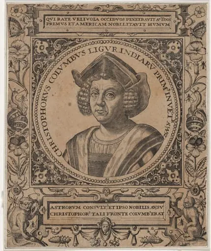 Christopher Columbus, by Unknown 19th Century