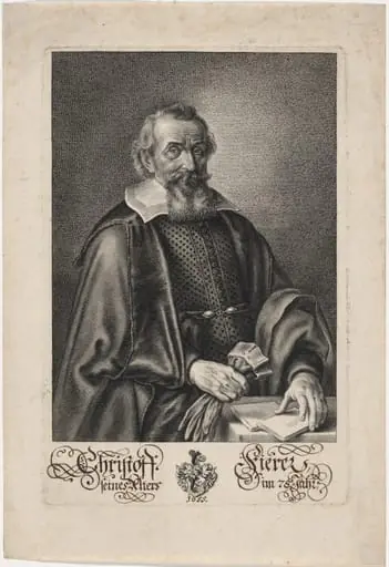 Christopher Fierer, by Unknown 19th Century