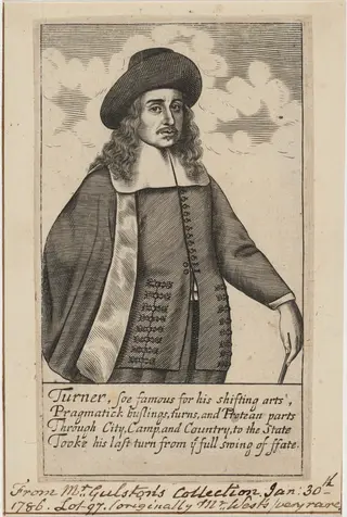Col. James Turner, by Unknown 19th Century, 1663