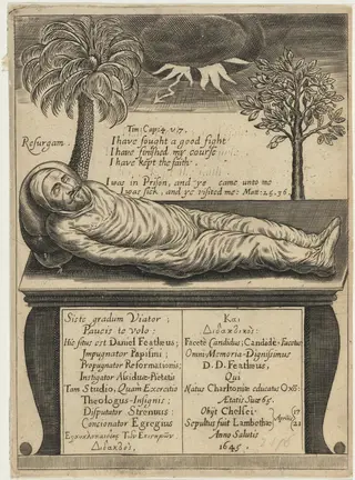 Daniel Featley, by Unknown 19th Century, 1645