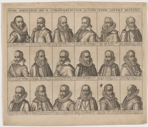 Dutch Ambassadors, by Unknown 19th Century