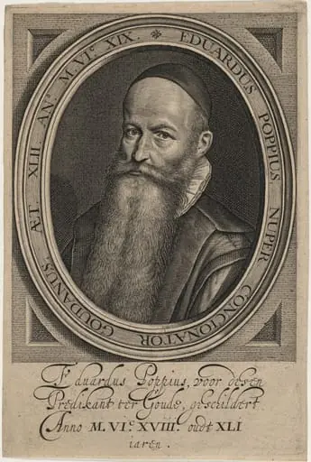 Eduardus Poppius, Preacher, by Unknown 19th Century