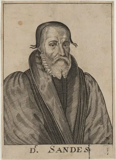 Edwin Sanders, Archbishop of York, by Unknown 19th Century