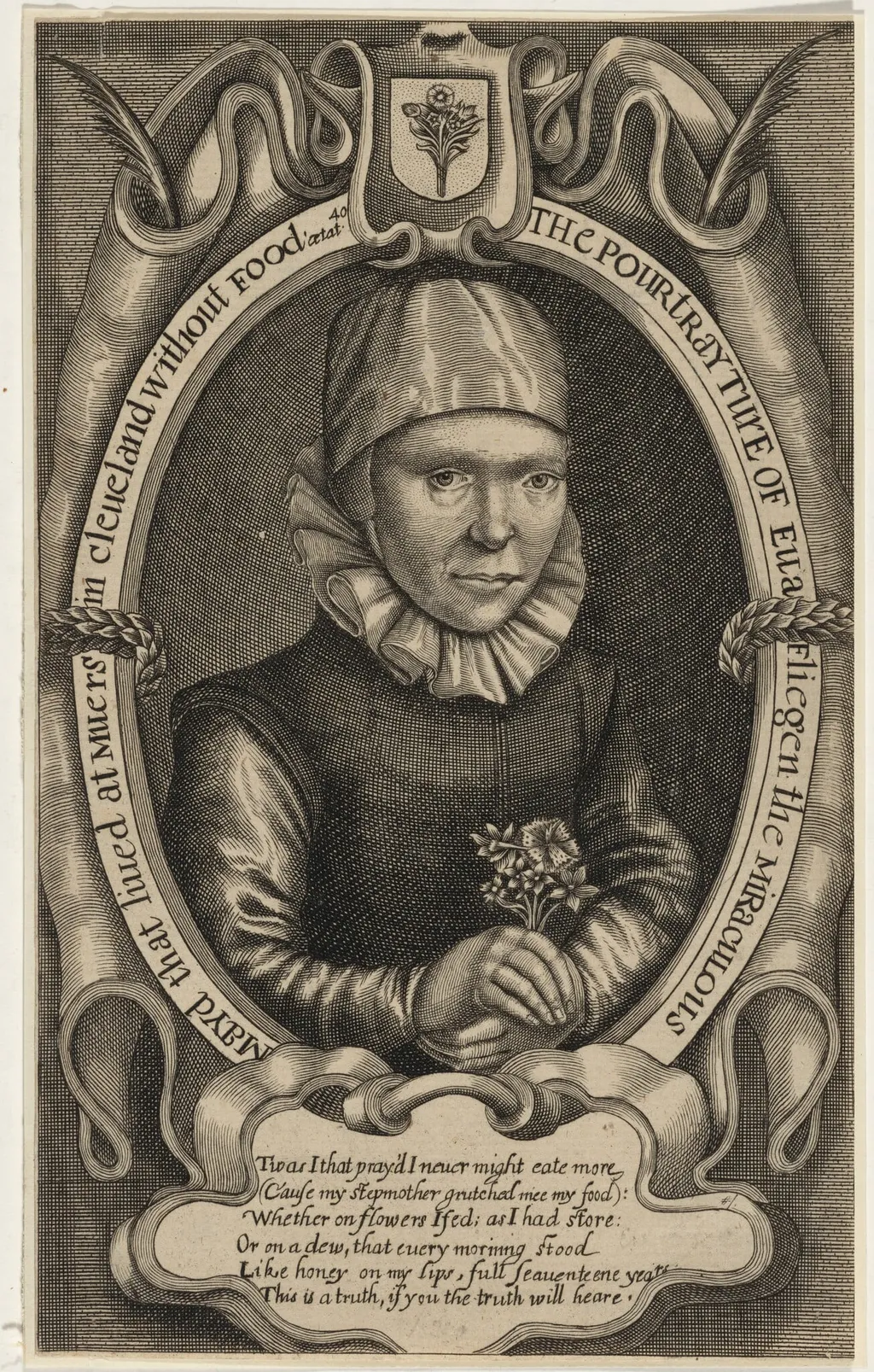 Eva Fliegen, by Unknown 19th Century, ink, 1850