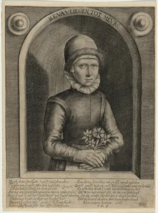 Eva Fliegen, by Unknown 19th Century, 1850