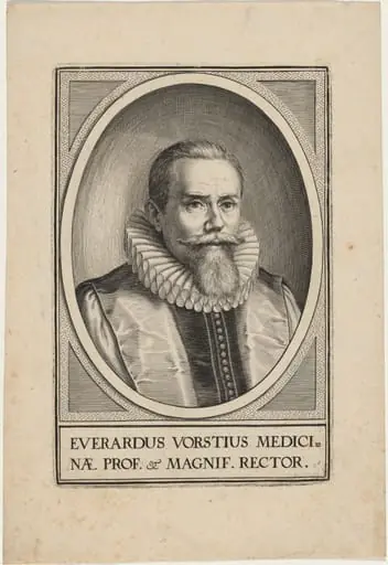 Everardus Vorstius Medicinae, by Unknown 19th Century