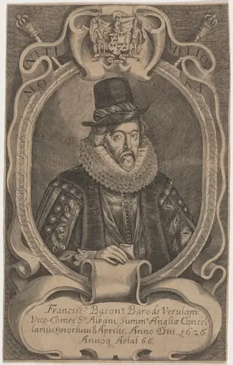 Francis Bacon, by Unknown 19th Century