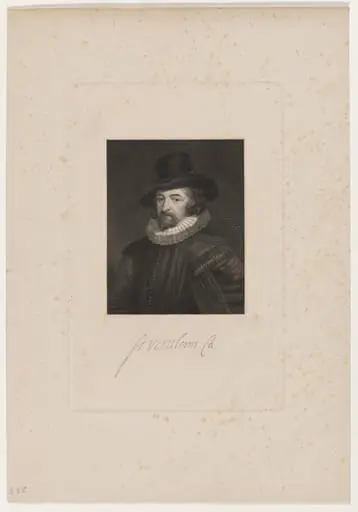 Francis Bacon, Lord Verulam, by Unknown 19th Century