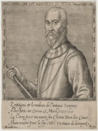Francis de Lorraine, Second Duc de Guise, by Unknown 19th Century