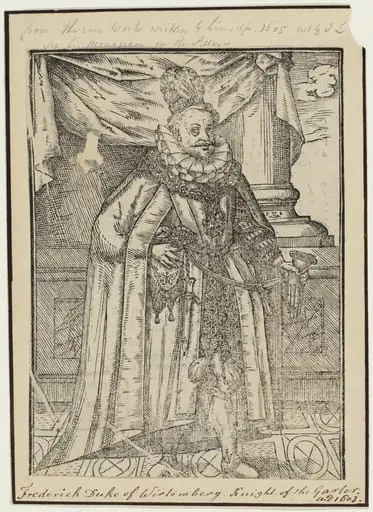 Frederick I, Duke of Wurtemberg, by Unknown 19th Century