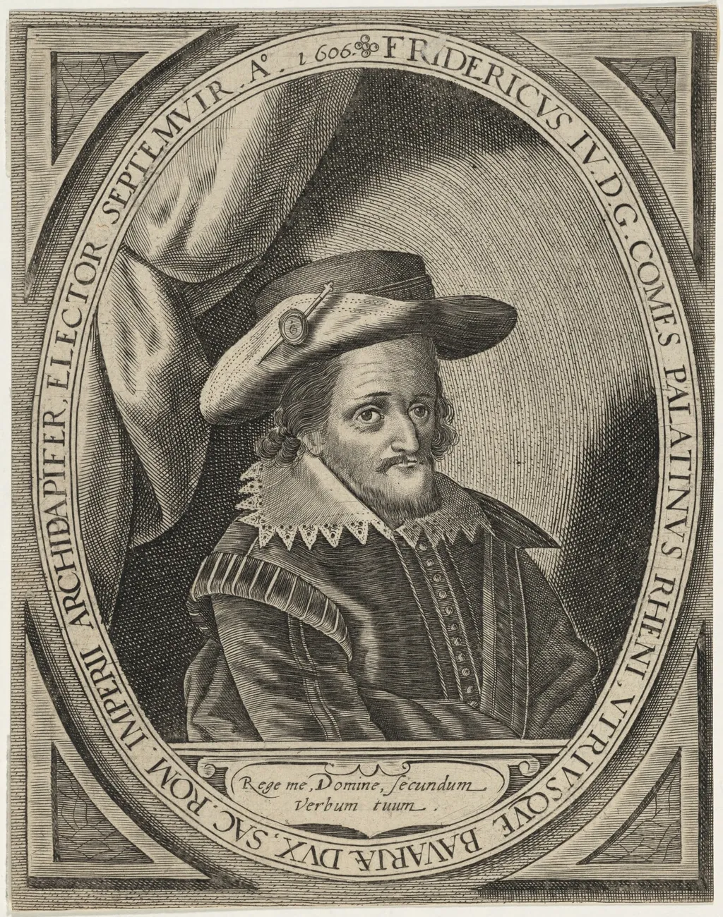 Frederick IV, Elector Palatine, by Unknown 19th Century, ink, 1606