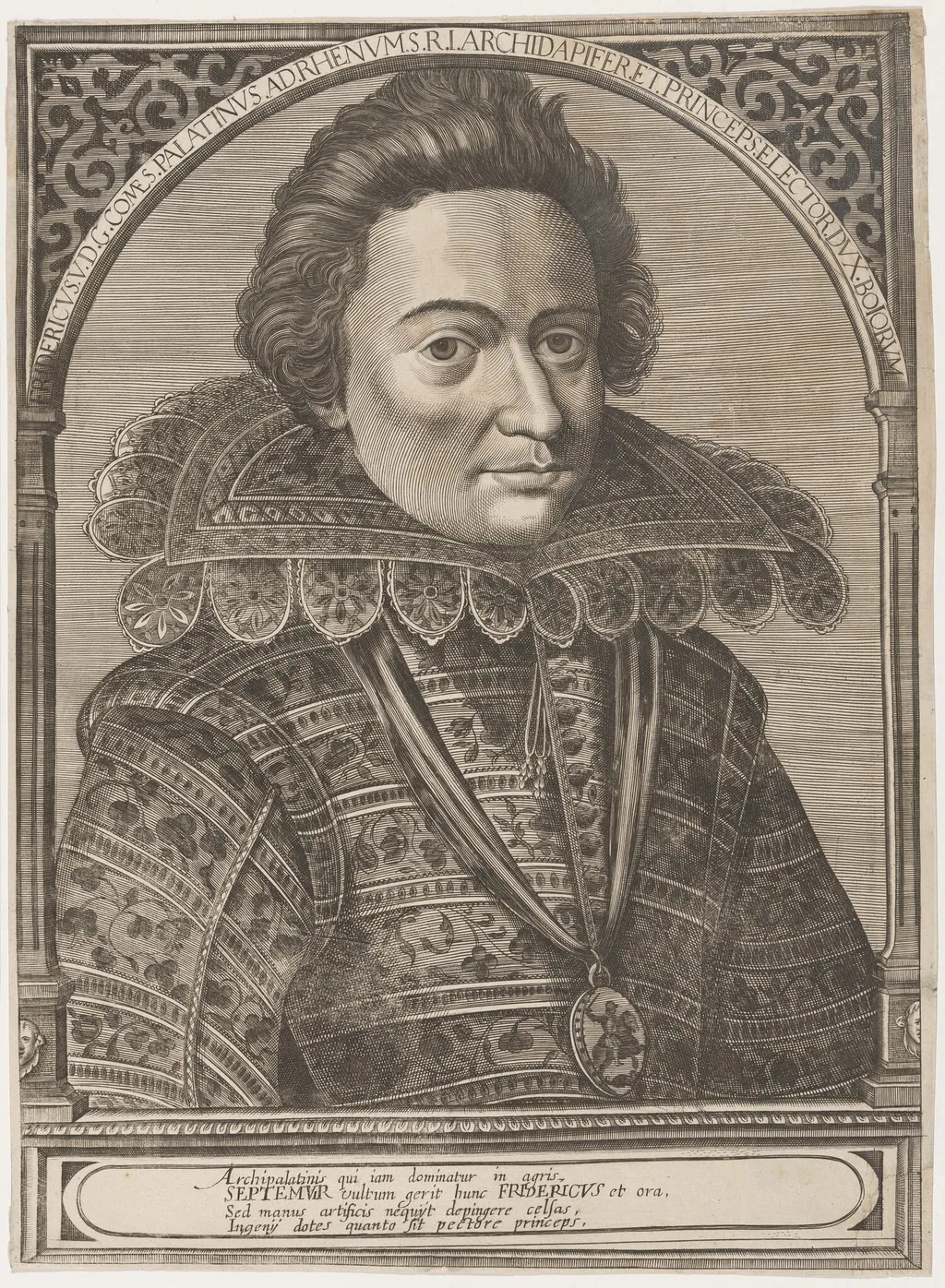 Frederick V, Count Palatine, by Unknown 19th Century, ink, 1850