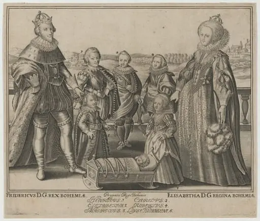 Frederick V, Elizabeth and Their Family, by Unknown 19th Century