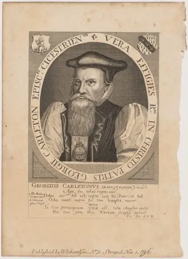 George Carlton, Clergyman, by Unknown 19th Century